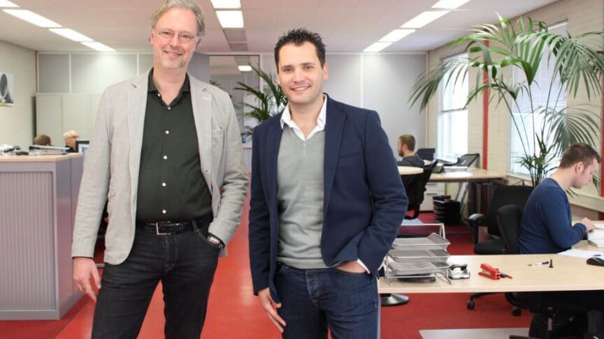 Foto van Ben van Vuuren en Wouter van Ree